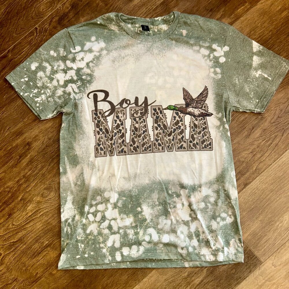 Boy Mama Bleached Shirt
